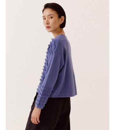 JERSEY CON FLECOS HORIZONTALES | MULAYA
