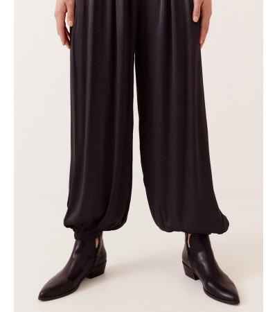 PANTALÓN BOMBACHO DE VISCOSA DE MUJER | MULAYA