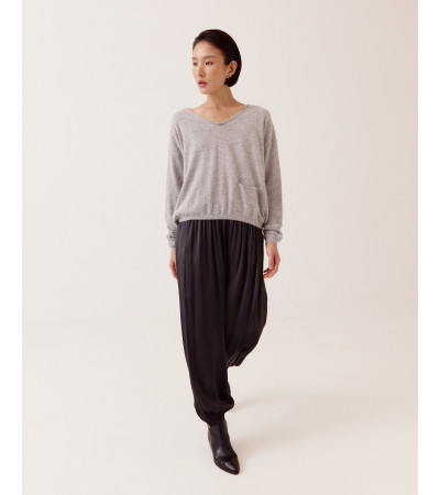 PANTALÓN BOMBACHO DE VISCOSA DE MUJER | MULAYA