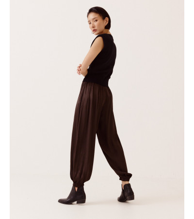 PANTALÓN BOMBACHO DE VISCOSA DE MUJER | MULAYA