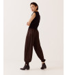PANTALÓN BOMBACHO DE VISCOSA DE MUJER | MULAYA