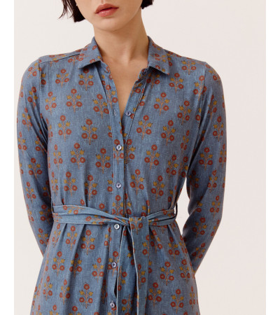 VESTIDO MIDI CAMISERO | MULAYA