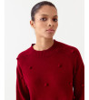 JERSEY DE PUNTO CON BOLAS EN RELIEVE PARA MUJER | MULAYA