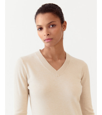 JERSEY PUNTO CUELLO PICO BÁSICO GRIS | MULAYA