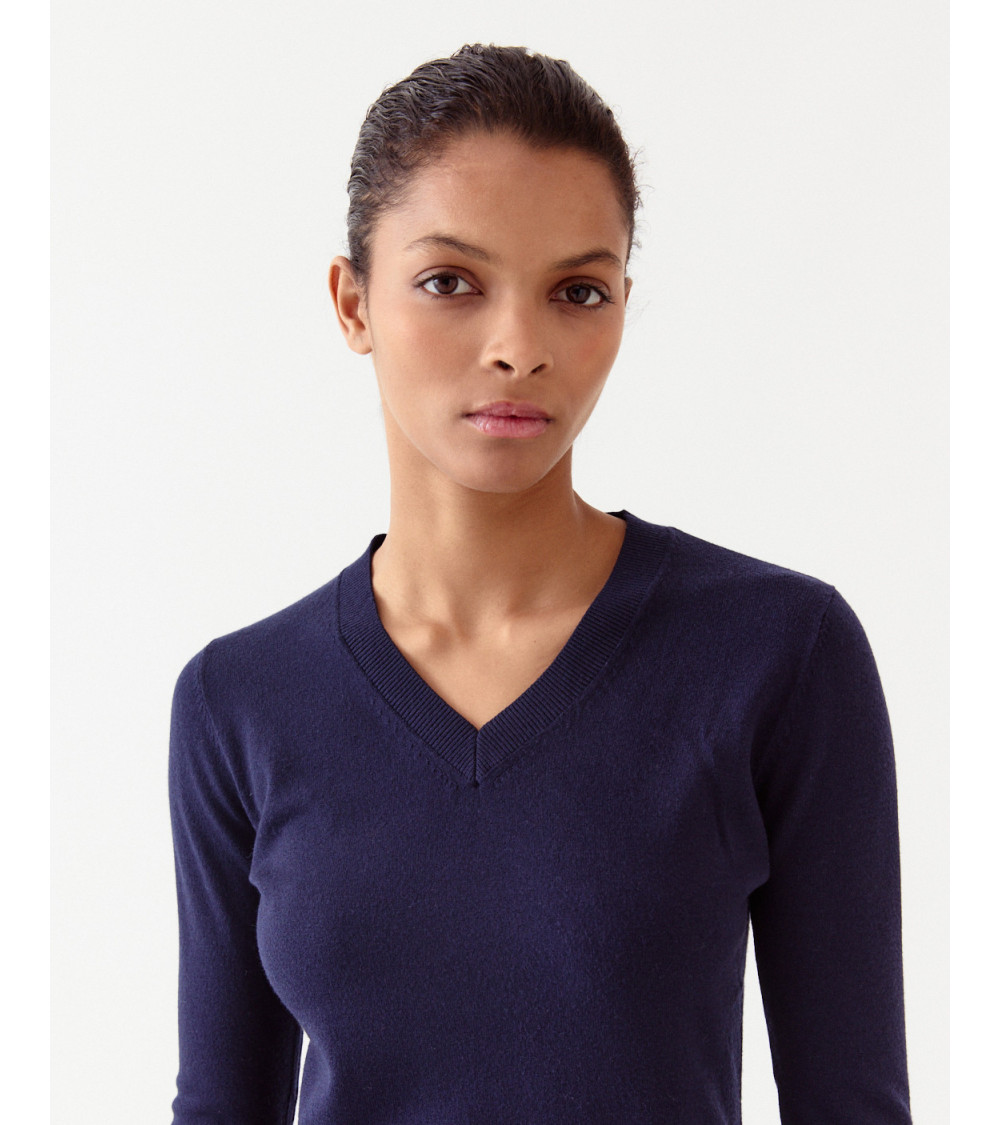 JERSEY PUNTO CUELLO PICO BÁSICO GRIS | MULAYA