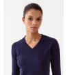 JERSEY PUNTO CUELLO PICO BÁSICO GRIS | MULAYA