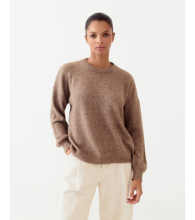JERSEY PUNTO OVERSIZE CUELLO REDONDO | MULAYA