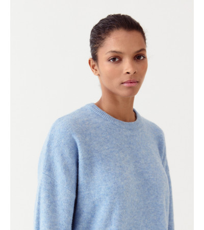 JERSEY PUNTO OVERSIZE CUELLO REDONDO | MULAYA