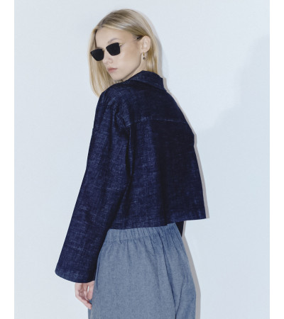 CHAQUETA CORTA DENIM | MULAYA