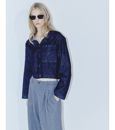 CHAQUETA CORTA DENIM | MULAYA