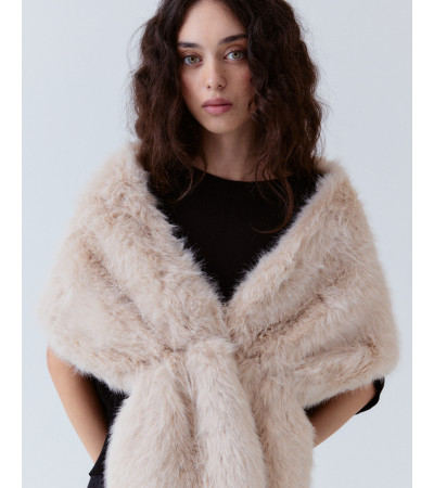 Estola Pelo Cierre Gancho Invierno | MULAYA