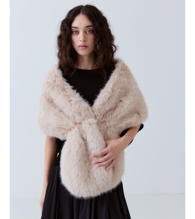 Estola Pelo Cierre Gancho Invierno | MULAYA