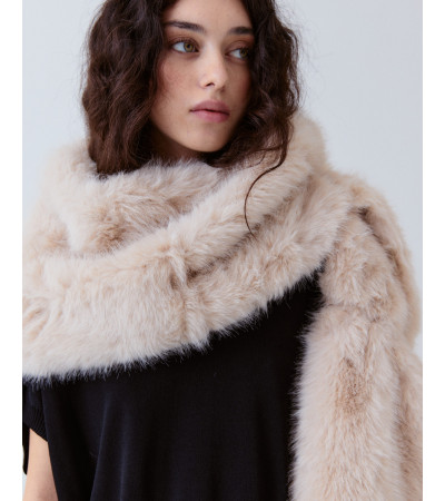 Estola Pelo Cierre Gancho Invierno | MULAYA
