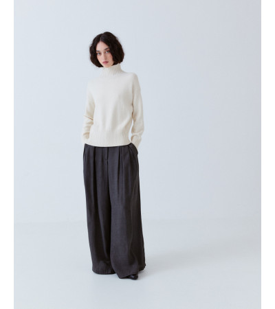 Jersey Punto Cuello Alto Viscosa Invierno | MULAYA