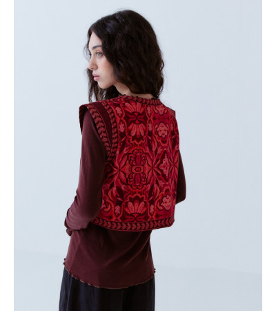 CHALECO ESTAMPADO ÉTNICO | MULAYA