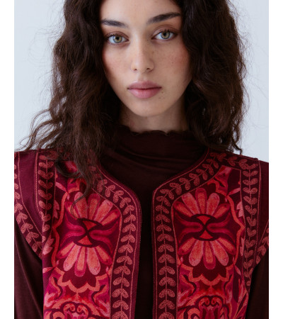 CHALECO ESTAMPADO ÉTNICO | MULAYA