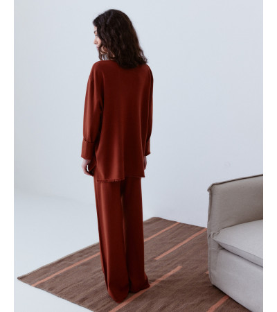 PANTALÓN PUNTO ANCHO BALDAQUÍN CÓMODO | MULAYA