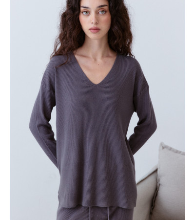 JERSEY LARGO CUELLO PICO BALDAQUÍN PUNTO | MULAYA