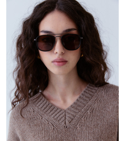 GAFAS SOL AVIADOR DOBLE PUENTE  MUJER | MULAYA