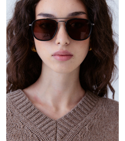 GAFAS SOL AVIADOR DOBLE PUENTE  MUJER | MULAYA