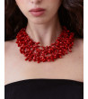 COLLAR CORAL LARGO MÚLTIPLES VUELTAS | MULAYA