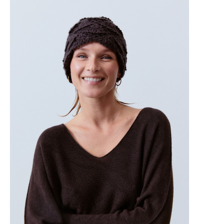 GORRO CROCHET PUNTO DISEÑO CALADO | MULAYA