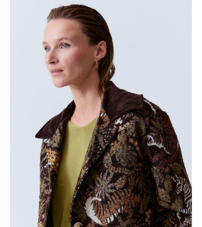 CHAQUETA SAFARI RUSTICS CUELLO PANA | MULAYA