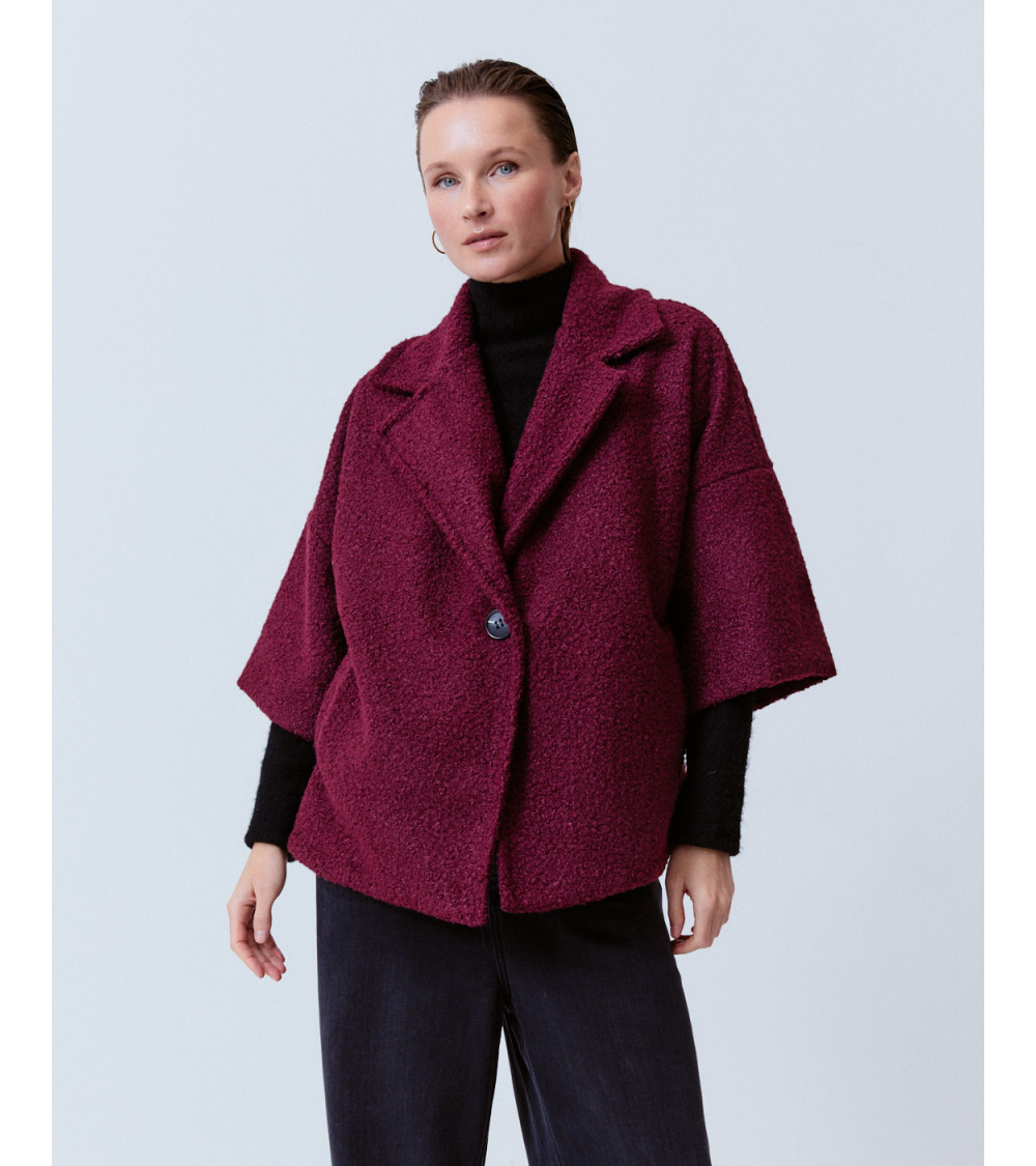 CHAQUETA CORTA MANGA RANGLAN SOLAPA | MULAYA