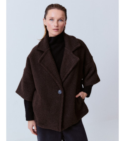 CHAQUETA CORTA MANGA RANGLAN SOLAPA | MULAYA