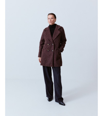 ABRIGO CORTO SOLAPA DOBLE ABOTONADURA | MULAY