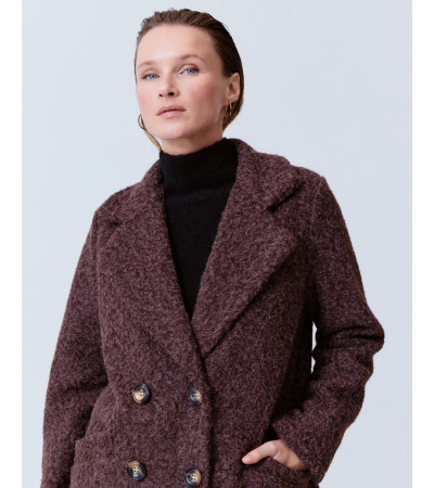 ABRIGO CORTO SOLAPA DOBLE ABOTONADURA | MULAY