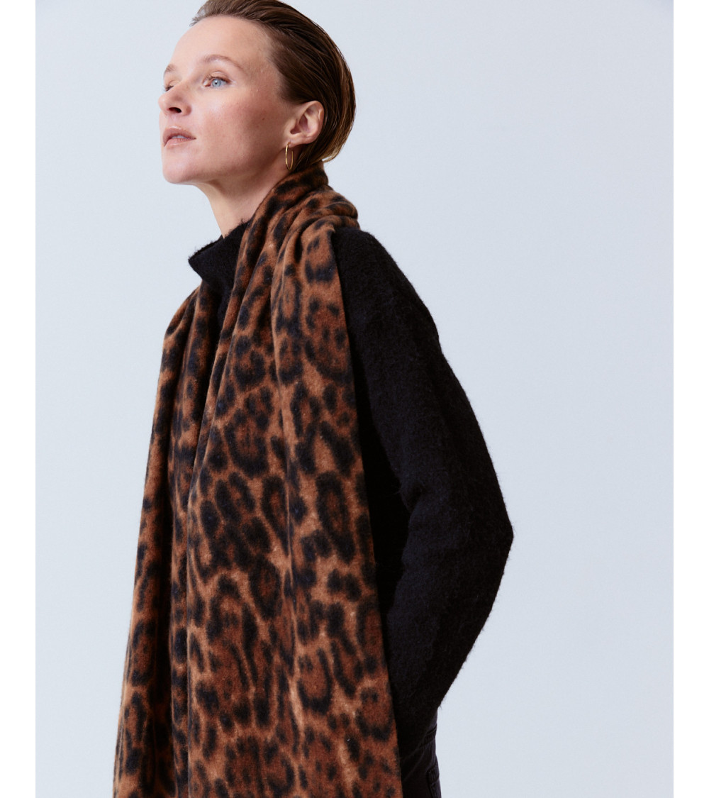 BUFANDA LARGA FLECOS VISCOSA SUAVE | MULAYA