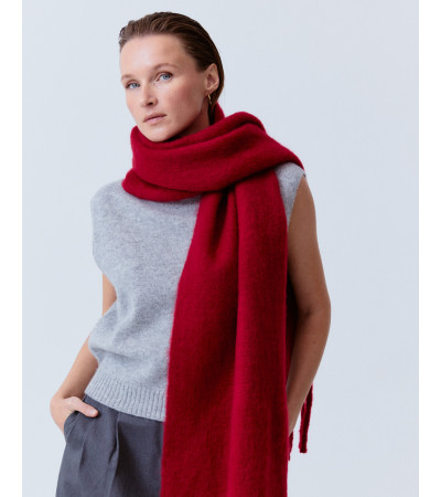 BUFANDA LARGA FLECOS VISCOSA SUAVE | MULAYA