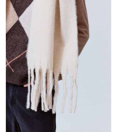 BUFANDA LARGA FLECOS VISCOSA SUAVE | MULAYA