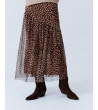 FALDA LARGA TUL ESTAMPADA CINTURA ELÁSTICA | MULAYA