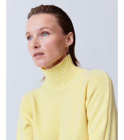 JERSEY PUNTO CUELLO ALTO PUÑO RIB | MULAYA