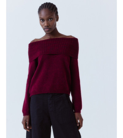 JERSEY PUNTO CUELLO VUELTO LANA CÁLIDO | MULAYA