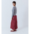 FALDA MIDI SATINADA VISCOSA CÓMODA | MULAYA
