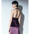 TOP HALTER TERCIOPELO ESPALDA | MULAYA