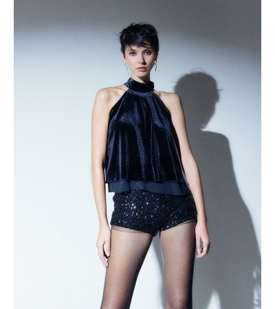 TOP HALTER LAZADO TRASERO | MULAYA