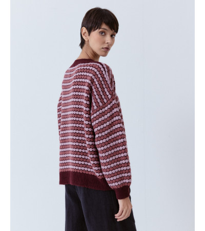 JERSEY RAYAS GEOMÉTRICAS MULTICOLOR | MULAYA