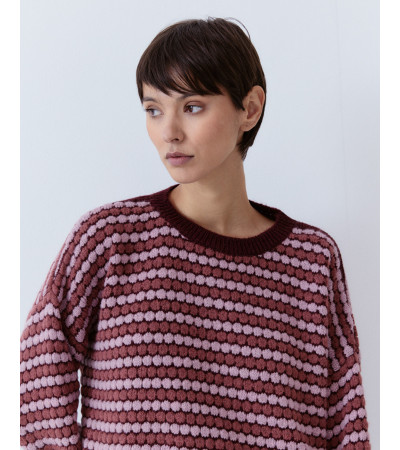 JERSEY RAYAS GEOMÉTRICAS MULTICOLOR | MULAYA