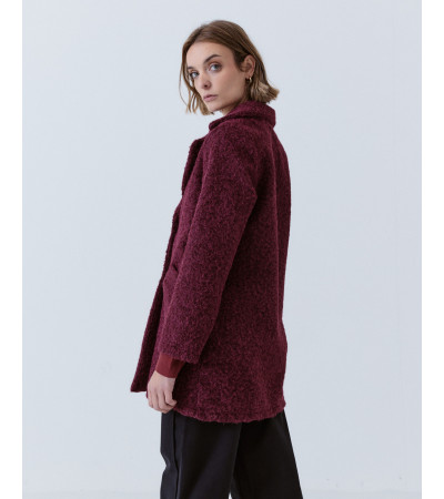 ABRIGO BOUCLÉ DOBLE BOTONADURA | MULAYA