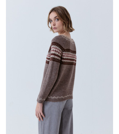 JERSEY JACQUARD CUELLO U | MULAYA