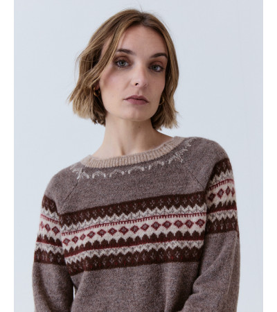 JERSEY JACQUARD CUELLO U | MULAYA