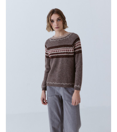 JERSEY JACQUARD CUELLO U | MULAYA