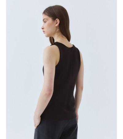 TOP SATÉN CUELLO DRAPEADO | MULAYA