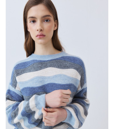 JERSEY PUNTO RAYAS MULTICOLOR | MULAYA