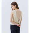 Top Punto con Encaje en la Espalda | MULAYA