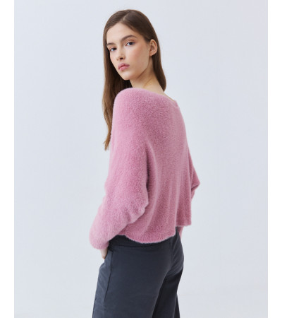 Jersey Soft Crop Manga Murciélago | MULAYA